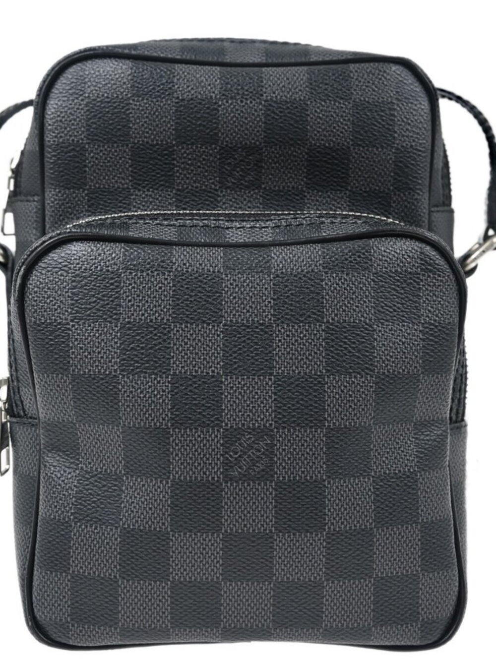 Louis Vuitton Damier Graphite Rem Shoulder Bag N41446 TH2088 XX91032